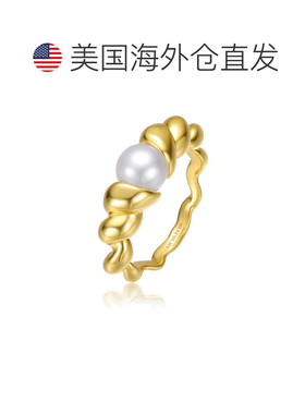 自营geneviveSterling Silver 14K Gold Plated with Freshwater