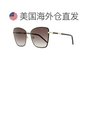 自营Longchamp Women's Butterfly Rimmed Sunglasses LO167S 009