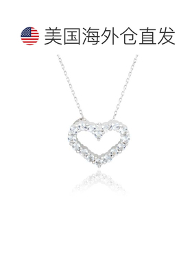 自营Suzy Levian Sterling Silver Pink Sapphire & Diamond Acce