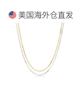 自营Ross-Simons Italian Sterling Silver and 18kt Gold Over S