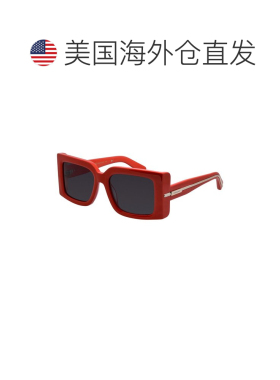 自营salvatore ferragamoFerragamo女士SF 2032s 55mm太阳镜-红色