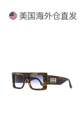 自营Victoria Beckham Women's B-Monogram Rectangle Sunglasses