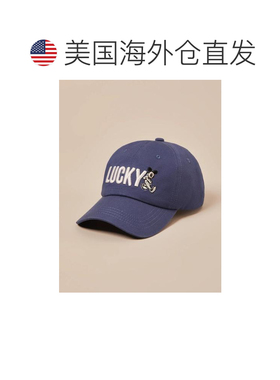 自营lucky brand幸运品牌幸运米奇帽子-浅蓝色 美国奥莱直发