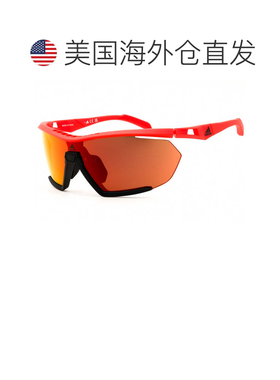 自营adidasSP0072 67L哑光红/Roviex镜面-哑光红 美国奥莱直发