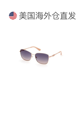 自营Guess Metal Women's Sunglasses - multicolor 美国奥莱直发