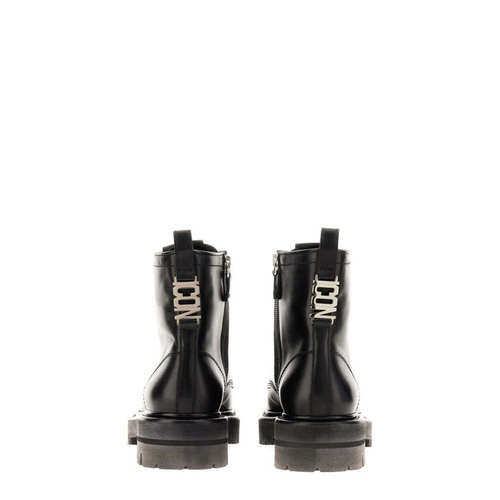 自营dsquared2Ankle Boots - black 美国奥莱直发女靴 - 图2