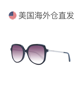 自营Ted Baker Acetate Women's Sunglasses - black 美国奥莱直
