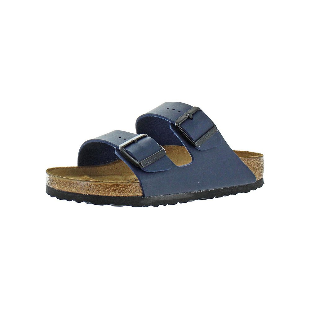 birkenstockArizona 女式可调节鞋垫凉鞋 - 深棕色 birko-flor 【 - 图2