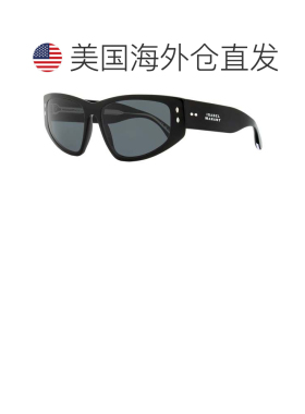 自营Isabel Marant女式长方形太阳镜IM0172S 807IR黑色57mm-807IR