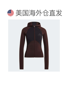 自营Women's adidas  Equipment Hooded Long Sleeve Track Top -
