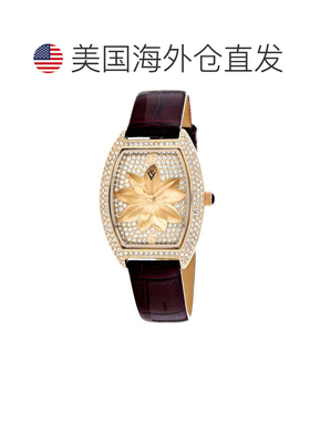 自营Christian Van Sant Women's Lotus Brown Tonneau 36mm - br
