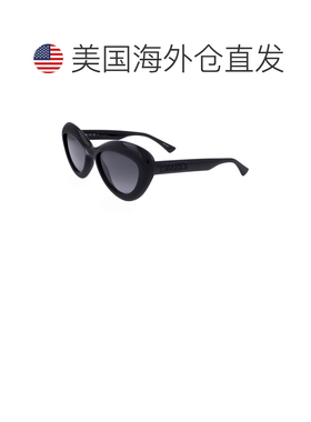 自营Moschino女士55mm黑色太阳镜MOS163-S-807-55-黑色 美国奥莱