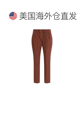 自营Brunello Cucinelli Cotton Casual Women's Pants - multico
