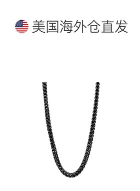 自营 adornia耐锈蚀镀银 Franco 链式项链 - 银质 美国奥莱直发