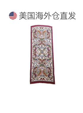 自营Etro Women's Paisley & Floral Print Silk Blend 70x170 Sh