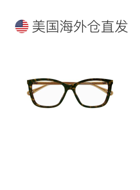 自营chloeCh0118o Square Frame Tortoiseshell Sunglasses - whi