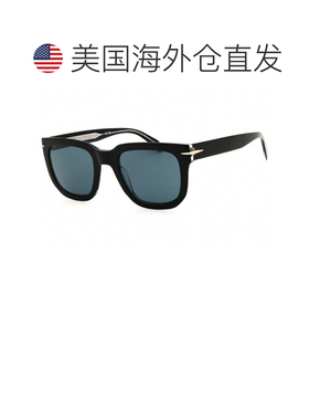 自营david beckhamDB 7118/S 07C5 KU Black Crystal/Blue Grey -