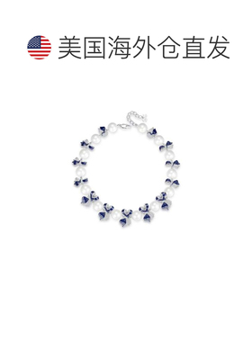 自营classicharms蓝色珐琅蝴蝶项链 - 蓝色 美国奥莱直发