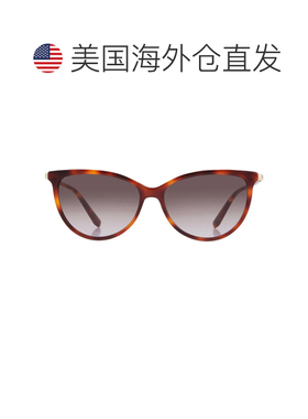 自营salvatore ferragamoFerragamo Grey Cat Eye Ladies Sunglas