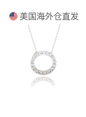 自营Suzy Levian Sterling Silver Yellow Sapphire & Diamond Ac