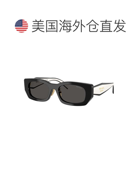 自营pradaPRB05SF 09Q08Z黑色/深灰色-黑色 美国奥莱直发太阳镜