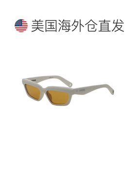 自营Jacquemus Sunglasses Rectangle Full Rim, Shiny Black Fra