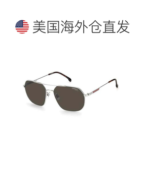 自营Carrera 男女通用 CA1035GS-0010-IR 时尚 58 毫米钯金太阳镜