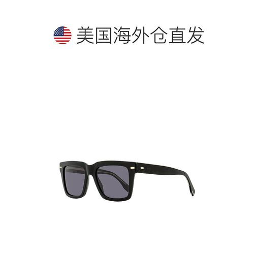 自营Boss Men's Eco Acetate Sunglasses B1442S 807IR Black 53m - 图1