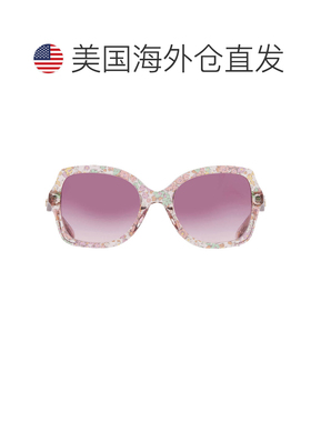 自营Coach Gradient Purple Pink Butterfly Ladies Sunglasses H