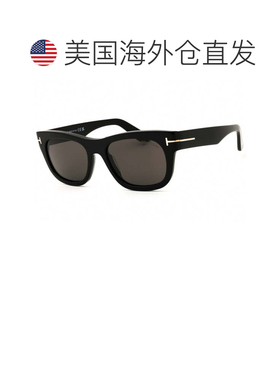 自营tom fordFT1334 01A闪亮黑色/烟雾-闪亮黑色 美国奥莱直发