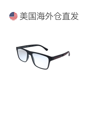 自营Emporio Armani EA 4115 50421W 52mm男女通用矩形太阳镜-哑