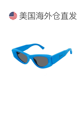 自营balenciagaBB0243S 004浅蓝色/灰色-浅蓝色 美国奥莱直发