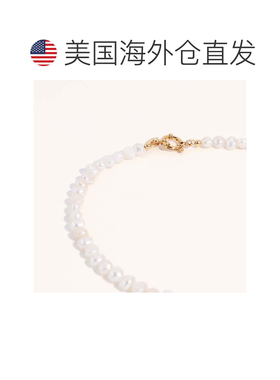 自营joey baby金色 Jackie Essential 珍珠项链 - 金色 美国奥莱