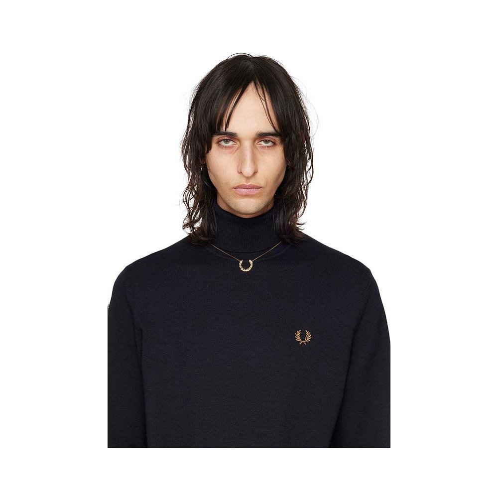 【美国直邮】fred perry 通用 项链金色复古吊坠金属 - 图0