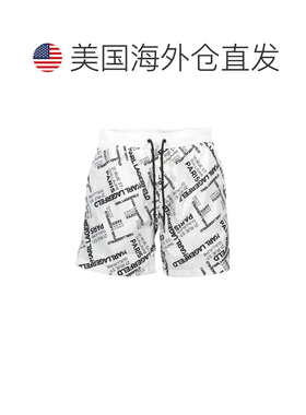自营Karl Lagerfeld Polyester Men's Swim Men's Boxer - white