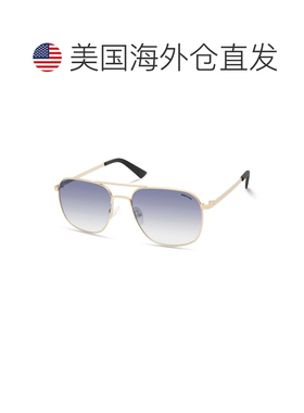 自营Kenneth Cole Metal Men's Sunglasses - gold 美国奥莱直发