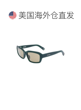 自营Jacquemus女士JAC64 54mm太阳镜-绿色 美国奥莱直发