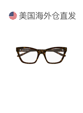 自营balenciagaBb0440o大方形镜框眼镜-白色 美国奥莱直发