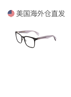 自营Rag & Bone Men's 52mm Ruthenium Opticals - ruthenium 美