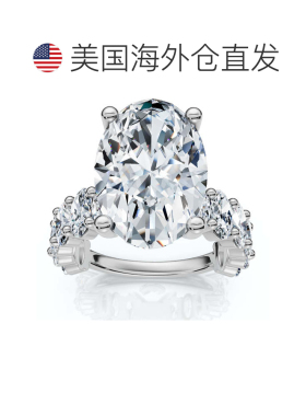 自营pompeii3Certified 6Ct Oval Diamond Engagement Ring 14k G