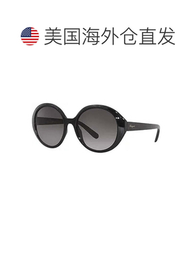 自营Salvatore Ferragamo Sunglasses Round Full Rim, Black Fra