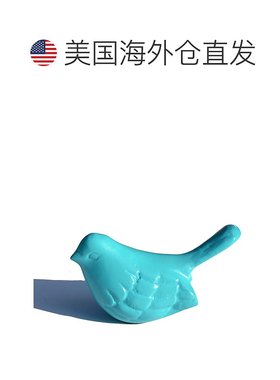 自营Vibhsa 鸟雕像象征着健康与幸福（绿松石） - 绿松石 美国奥