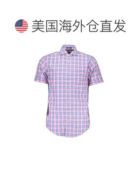 自营Gant Cotton Men Men's Shirt - pink 美国奥莱直发