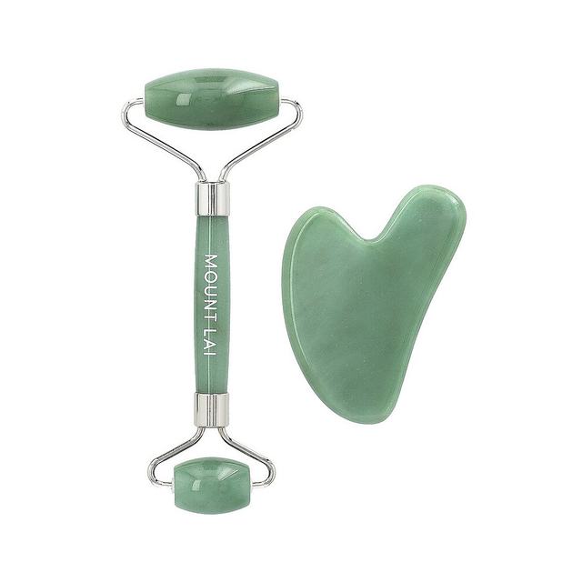 Hong Kong direct mail Mount Lai Jade Facial Spa Set Anti-swelling, Lifting, Firming Massage Outlining Wheel Genuine