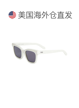 自营Off-White Sunglasses Square Full Rim, White Frame And Da