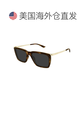 自营saint laurentSL 765 001 Shiny Black/Gold/Black - havana/