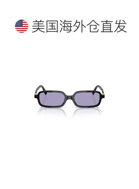 自营miu miu0mu 11zs Rectangular Sunglasses - grey 美国奥莱直