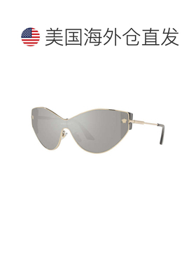自营versaceFE2239 12526G淡金色/灰色-淡金色 美国奥莱直发