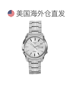 自营Seiko Men's Silver dial Watch - silver 美国奥莱直发