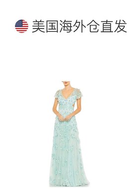 美国直邮MAC DUGGAL 女士晚宴连衣裙礼服晚礼服